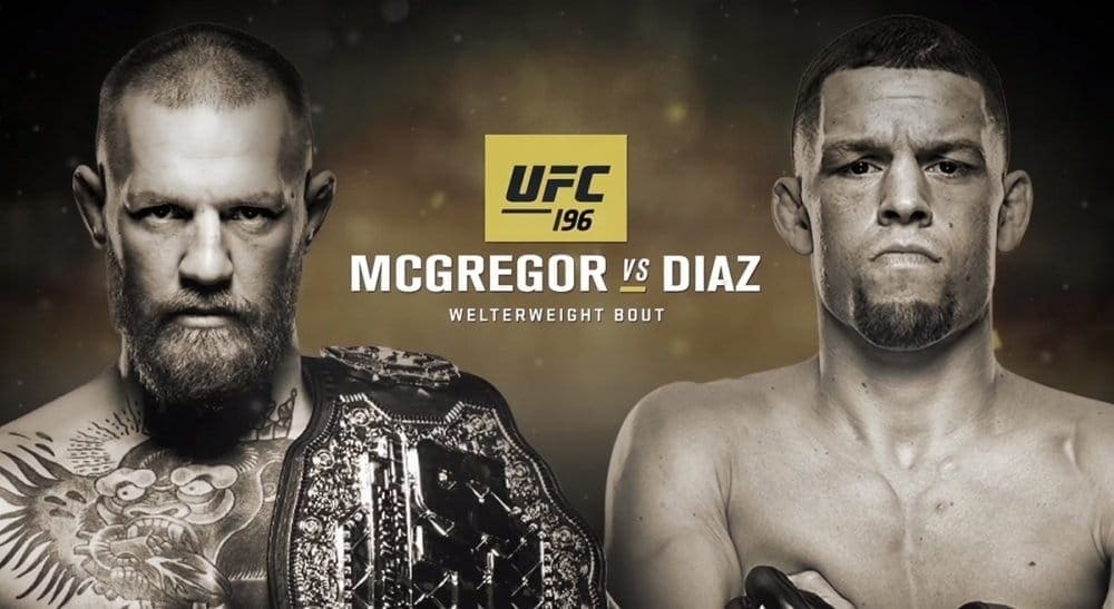 UFC 196: видео и результаты