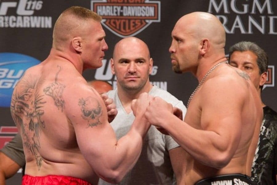 Шейн Карвин против Брока Леснара