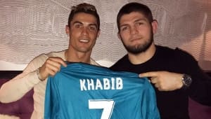 Хабиб Нурмагомедов поблагодарил Криштиану Роналду