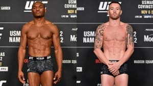 Результаты взвешивания к турниру UFC 268