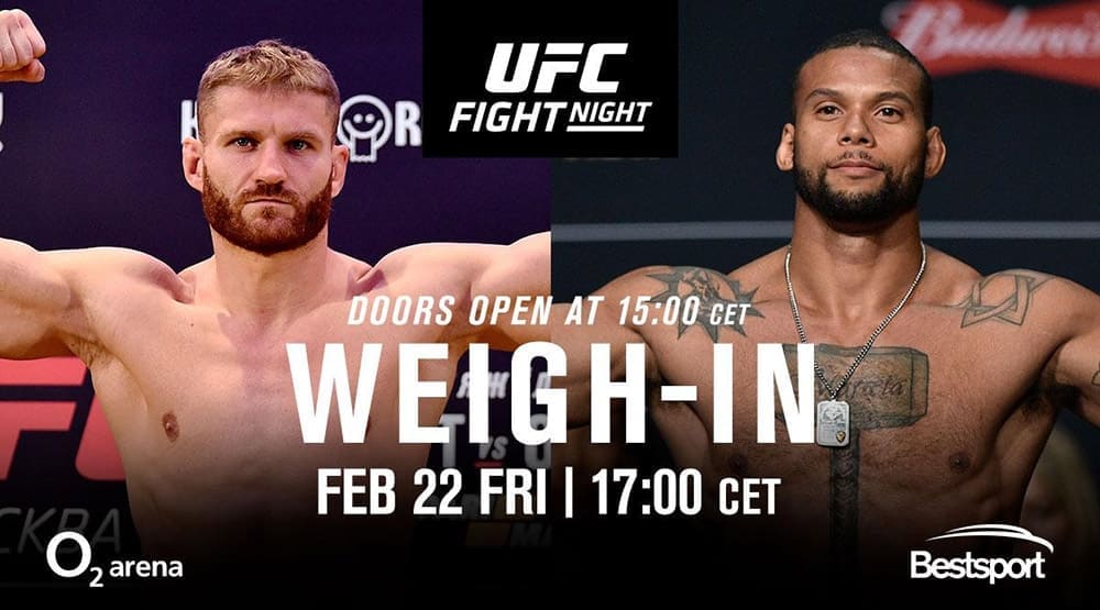 UFC Fight Night 145: результаты официального взвешивания