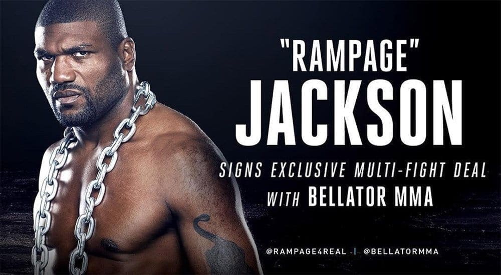 Рампейдж Джексон подписал новый контракт с Bellator