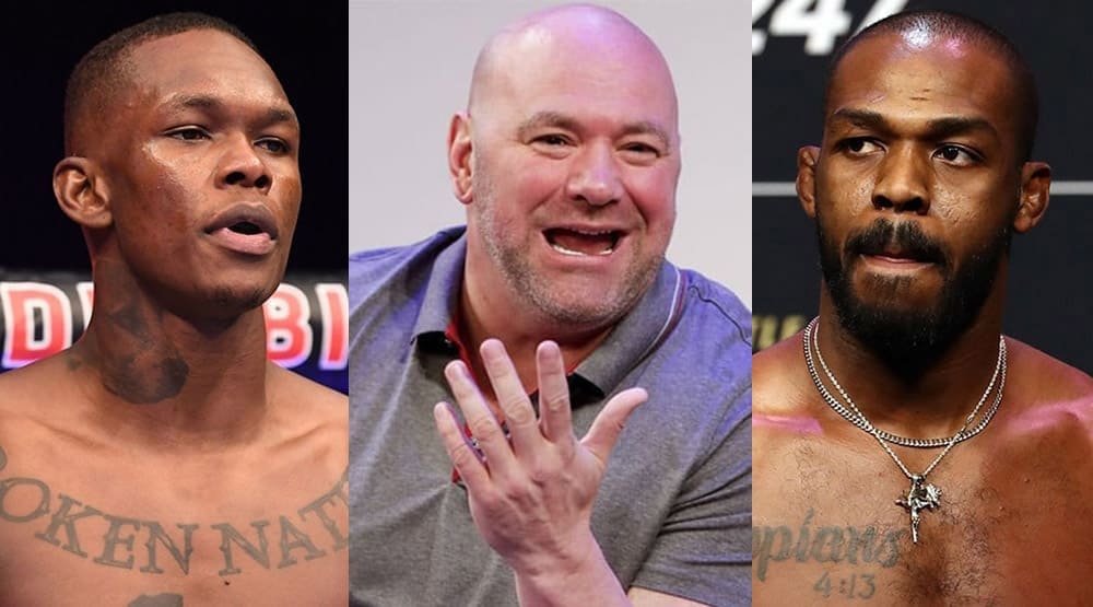 Dana White named the weight in which Jon Jones and Israel Adesanya should fight