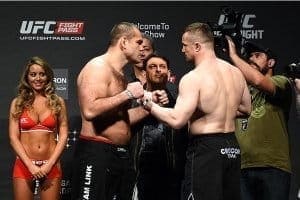 UFC Fight Night 64: процедура официального взвешивания (результаты, фото и видео)