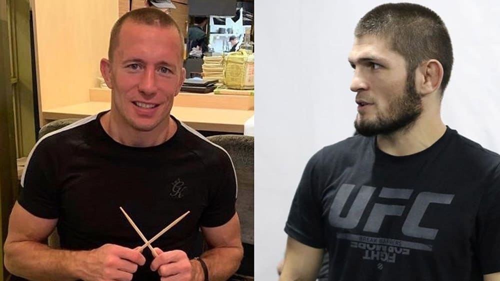 Джордж Сент-Пьерр опубликовал фото и заинтриговал Хабиба Нурмагомедова