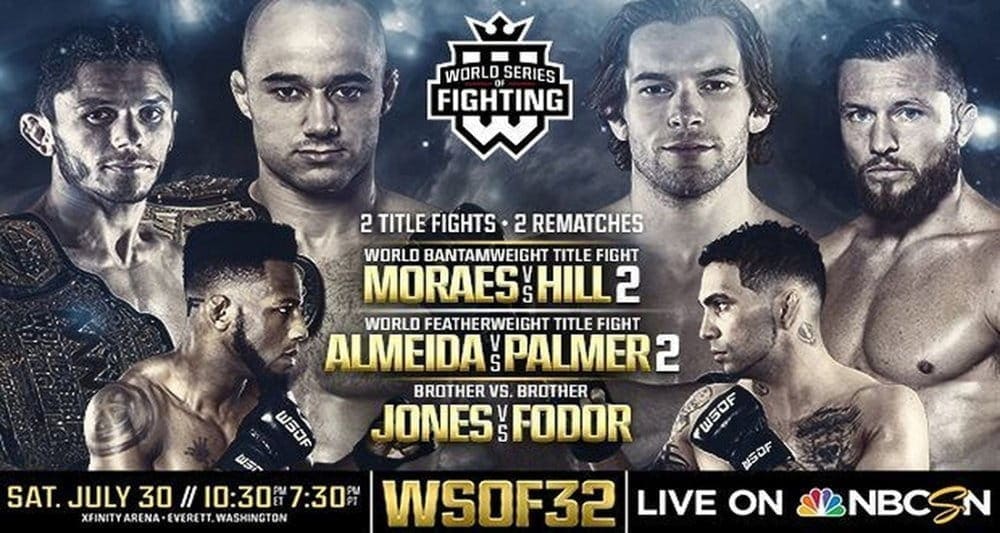 WSOF 32: видео и результаты