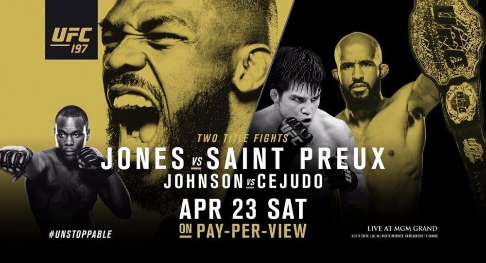 UFC 197: видео и результаты