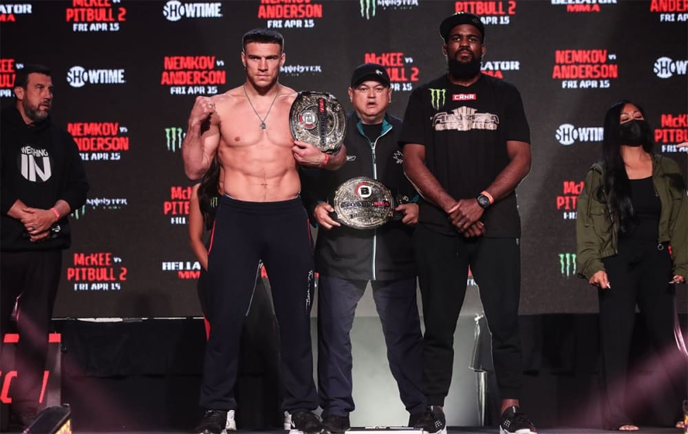 Bellator не покажет чемпионский бой Вадима Немкова в России