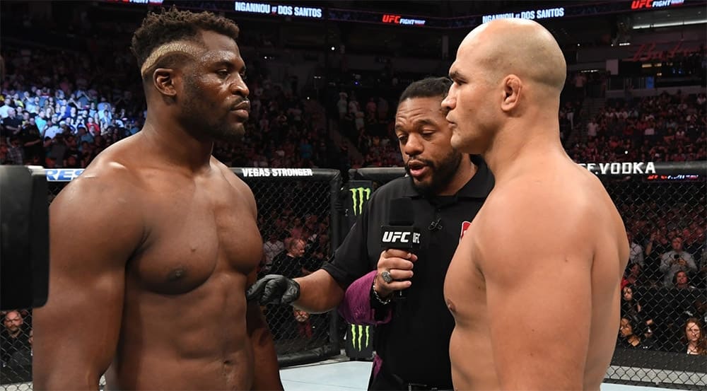 UFC on ESPN 3: Нганну против Дос Сантоса (видео лучших моментов)