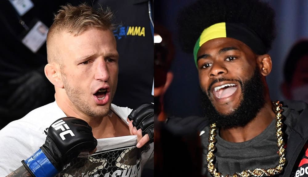 Aljamain Sterling laughed at T.J. Dillashaw's statement