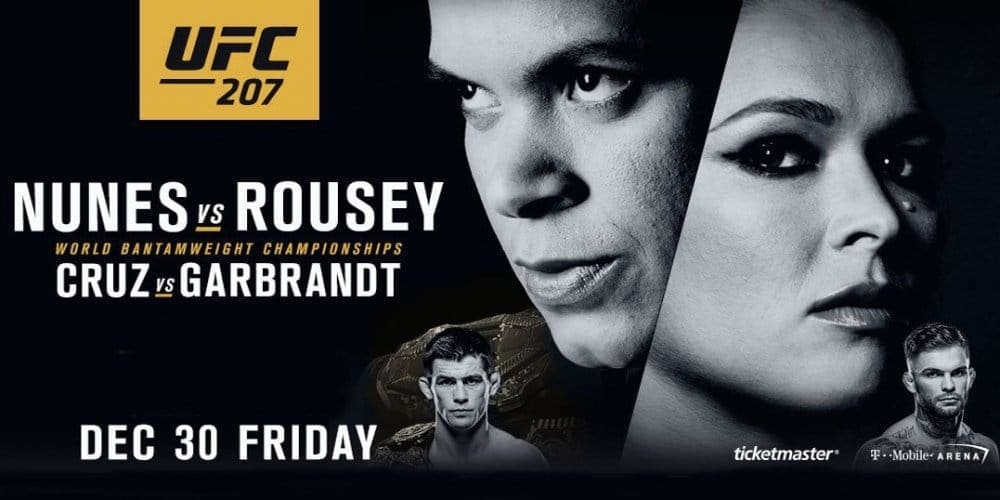 UFC 207: прямая онлайн трансляция