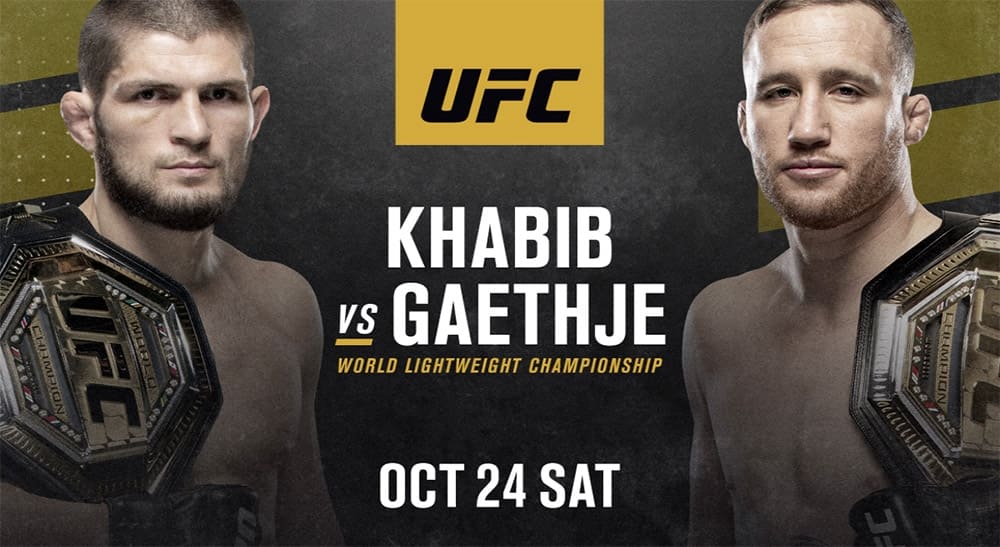 Официально: Хабиб и Гэйтжи возглавят турнир UFC 254