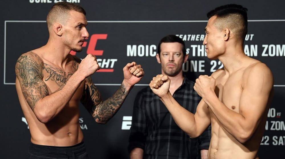 UFC Fight Night 154: результаты официального взвешивания