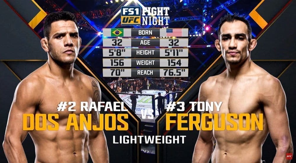Видеоархив: Тони Фергюсон против Рафаэля Дос Аньоса на UFC Fight Night 98 в Мексике