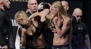 UFC 193: процедура официального взвешивания