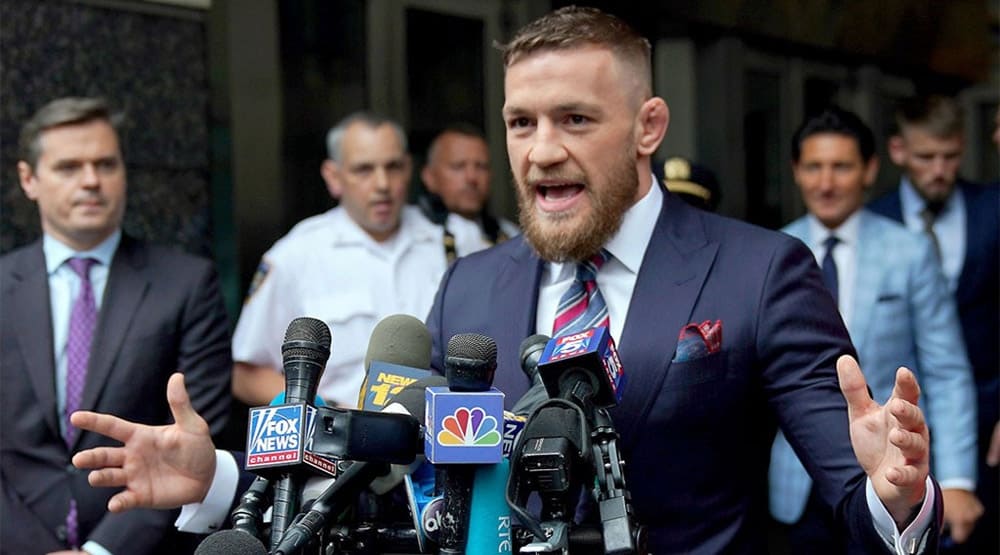 Конор МакГрегор сделал оскорбительное заявление в адрес Хабиба Нурмагомедова и Пола Малиньяджи