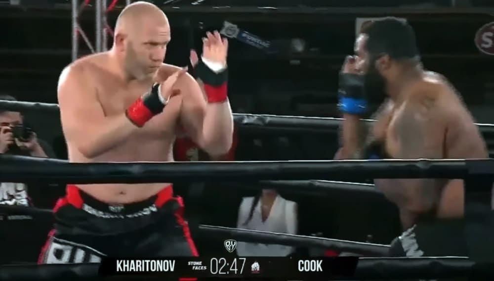 Сергей Харитонов победил в кулачном бою, соперник не идентифицирован