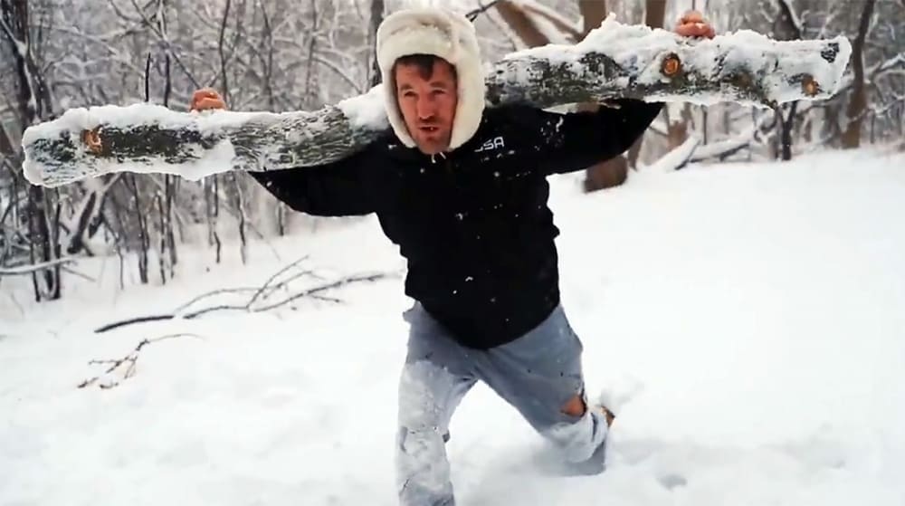 Ben Askren prepares for a Rocky Balboa-style fight with Jake Paul.