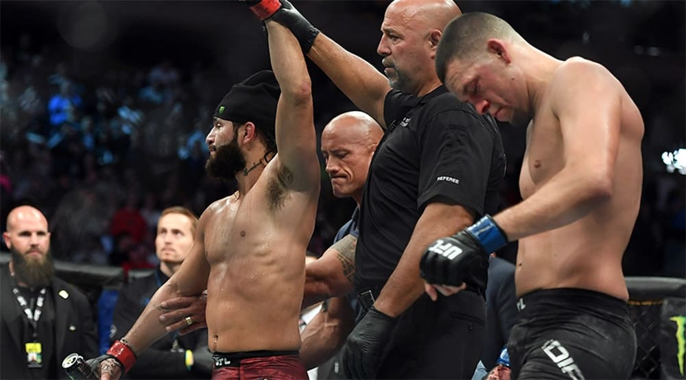 Результаты UFC 244: Хорхе Масвидал победил техническим нокаутом Нейта Диаса