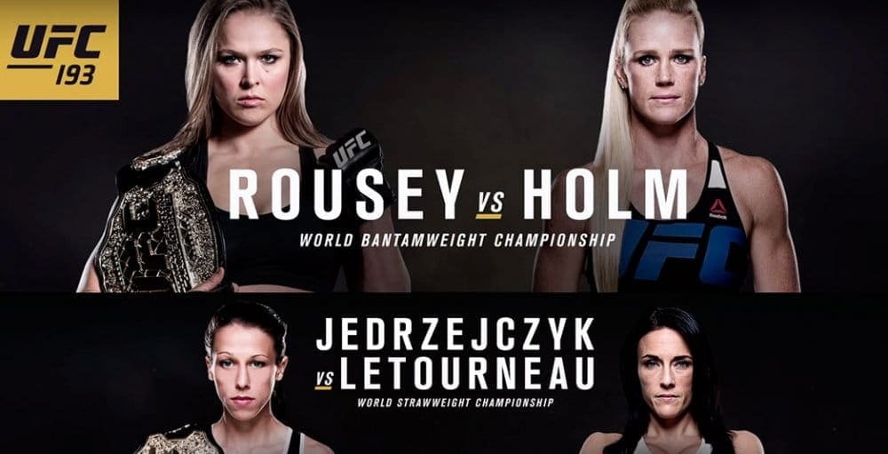 UFC 193: Роузи против Холм (промо)