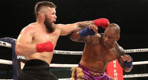 Бывший чемпион Bellator Гектор Ломбард дебютировал в кулачных боях