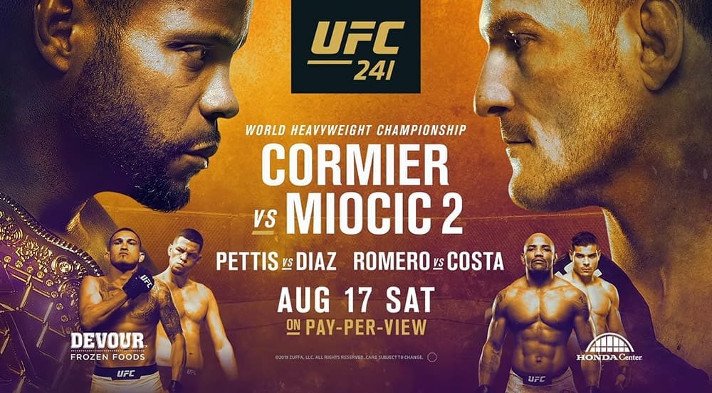 UFC 241: прямая трансляция