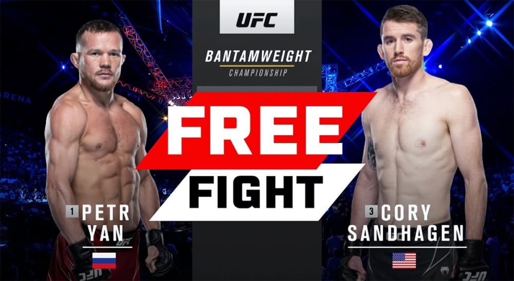 Петр Ян против Кори Сэндхагена на UFC 267 в Абу-Даби