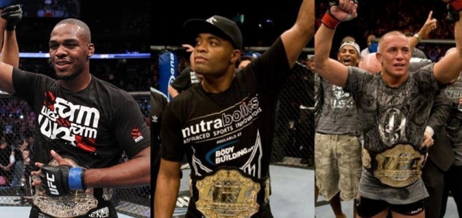 Джон Джонс, Андерсон Сильва, Джордж Сент-Пьер (Anderson Silva vs. Georges St-Pierre vs Jon Jones)