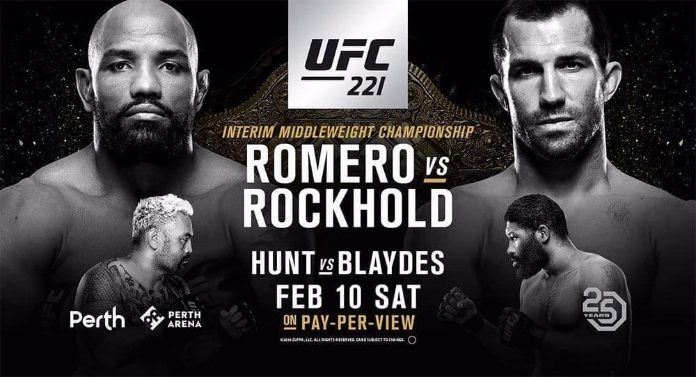 UFC 221: обратный отсчет