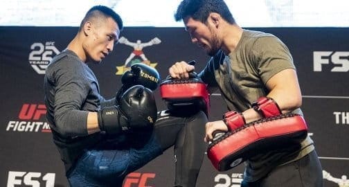 UFC Fight Night 139: открытая тренировка