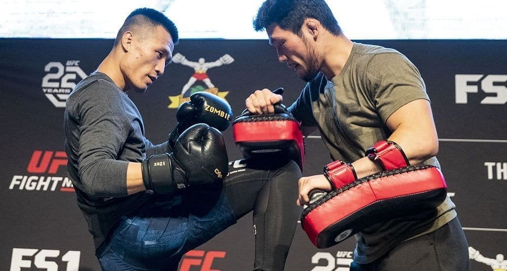 UFC Fight Night 139: открытая тренировка