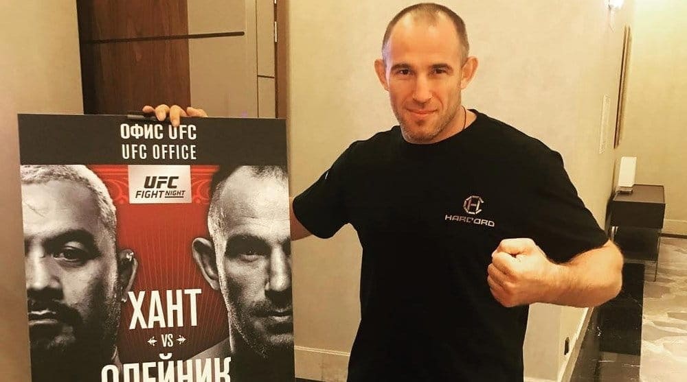 Алексей Олейник: «Бой с Хантом можно назвать одним из важнейших»