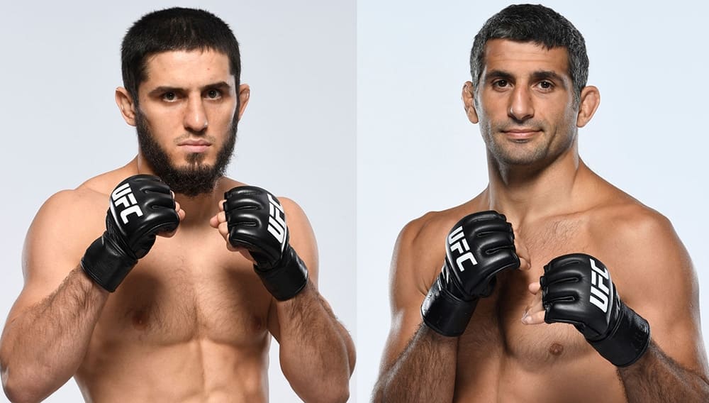 Ислам Махачев и Бенил Дариуш возглавят февральский турнир UFC