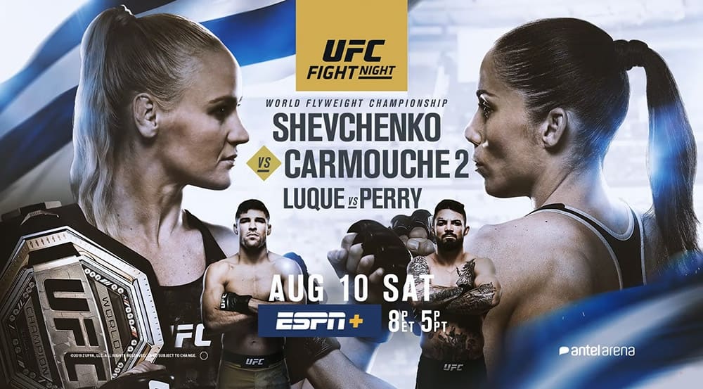 UFC Fight Night 156: Шевченко против Кармуш (прямая трансляция)
