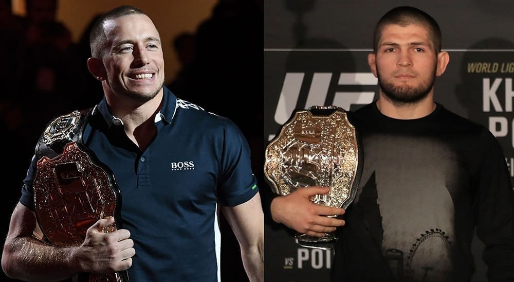 Джордж Сент-Пьерр: UFC считает меня реальной угрозой для Хабиба