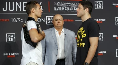 Bellator 222: лицом к лицу и открытая тренировка