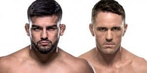 Келвин Гастелум против Кайла Ноука на UFC 195 в Лас-Вегасе