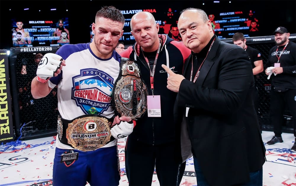 Вадим Немков сделал заявление после победы в финале гран-при Bellator