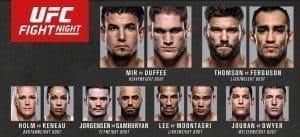 UFC Fight Night 71: видео и результаты