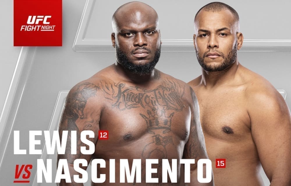 Деррик Льюис и Родриго Насцименто возглавят турнир UFC on ESPN 56