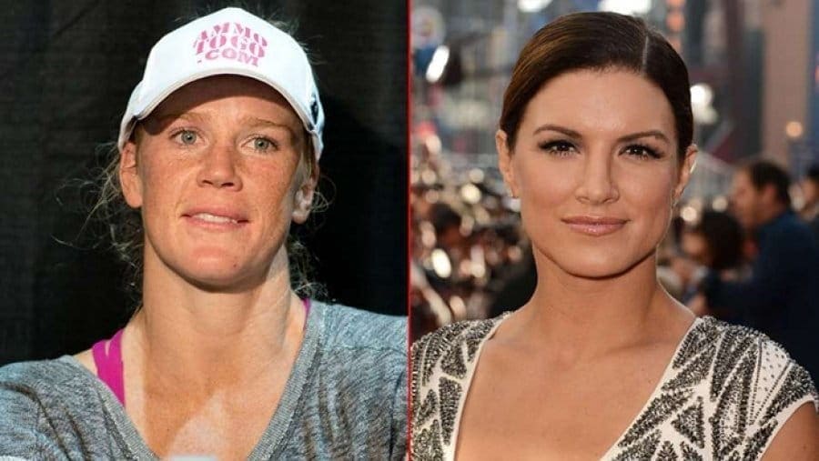 Джина Карано и Холли Холм (Gina Carano and Holly Holm)