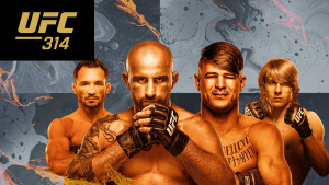 UFC 314: время начала боёв и трансляции, расписание этапов турнира