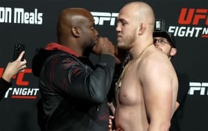 Результаты взвешивания к турниру UFC Fight Night 215
