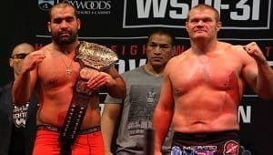 WSOF 31: процедура официального взвешивания