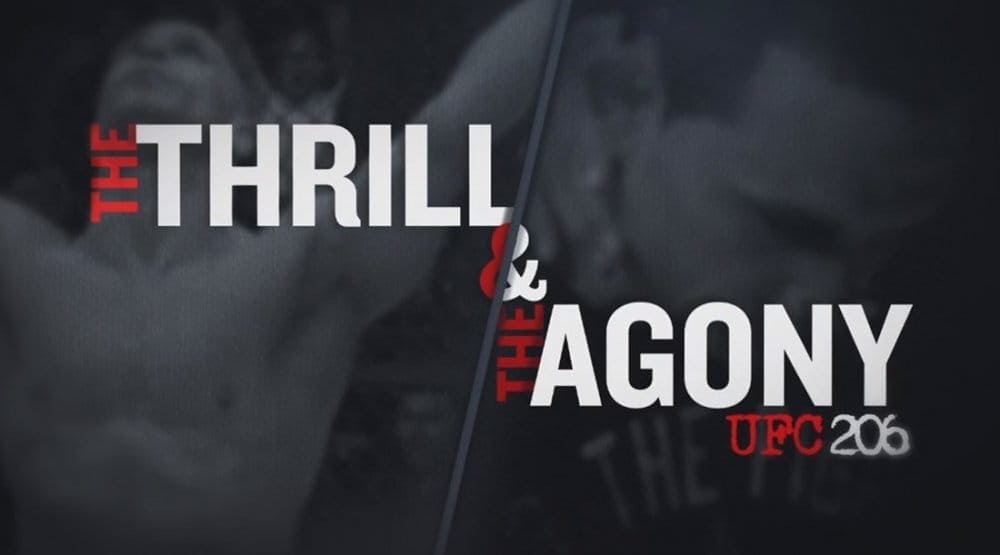 UFC 206: восторг и агония