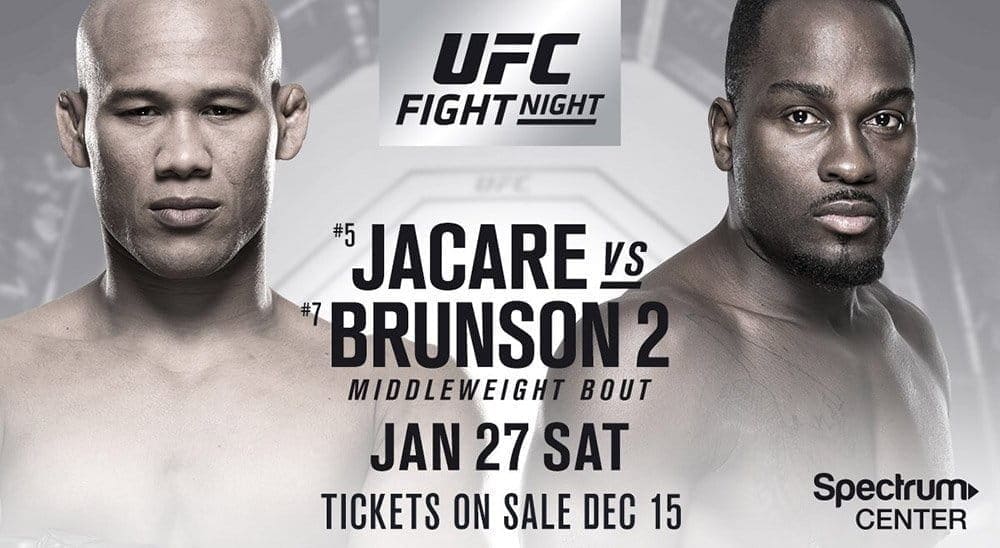 Жакаре Соуза и Дерек Брансон возглавят турнир UFC on FOX 27