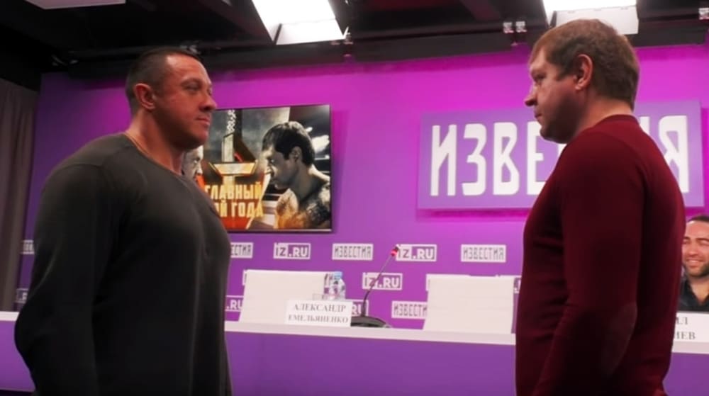 Емельяненко против Кокляева: лицом к лицу