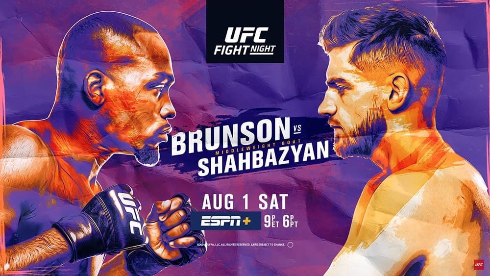Прямая трансляция UFC Fight Night 173: Брансон против Шахбазяна