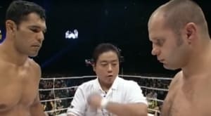 Федор Емельяненко против Антонио Родриго Ногейры на турнире PRIDE в 2004 году