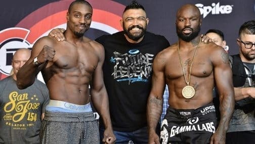 Bellator 154: процедура официального взвешивания